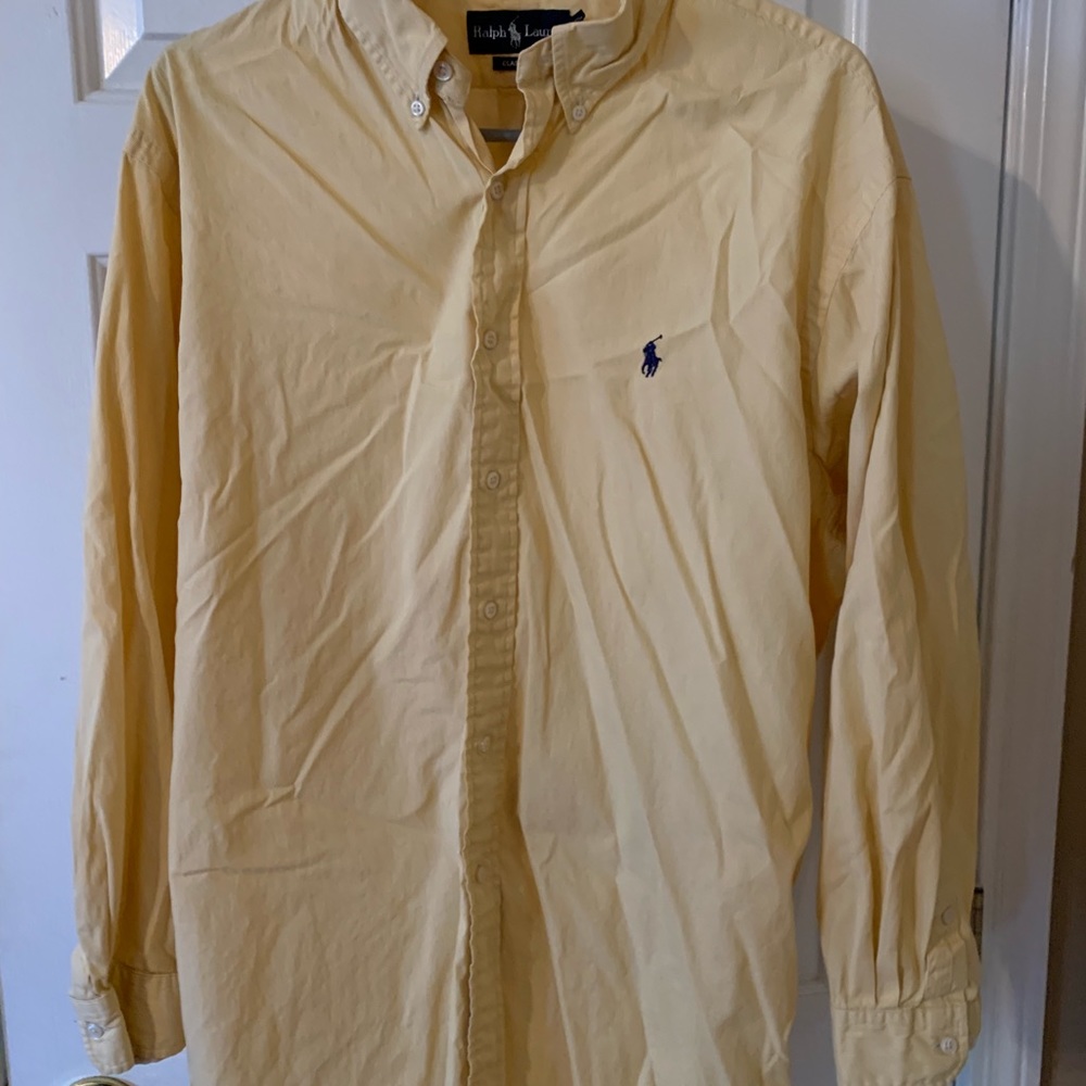 Ralph Lauren Mens Dress Shirt 17.5 32/33 (XL)